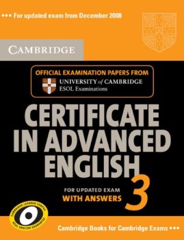 cambridge certificate in advanced english 3 for updated exam selfstud