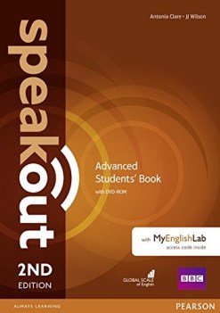 speakout advanced sb+myenglishlab