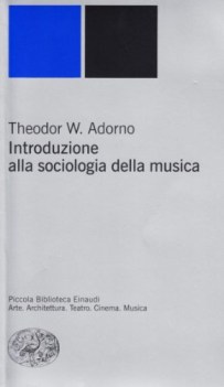 introduzione alla sociologia della musica