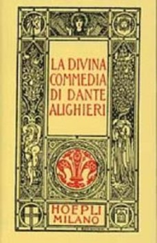 dante minuscolo hoepliano la divina commedia