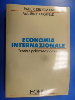 economia internazionale. Teoria e politica economica