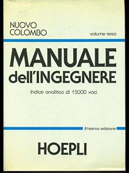 nuovo colombo manuale dellingegnere