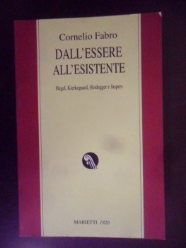 dall\'essere all\'esistente