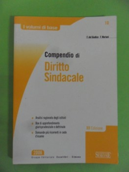 compendio di diritto sindacale