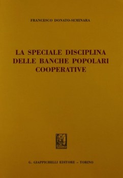 speciale disciplina delle banche popolari cooperative