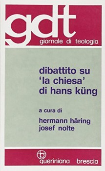 dibattito su la chiesa di hans kung