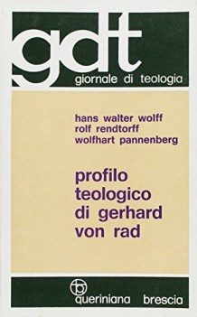 profilo teologico di gerhard von rad