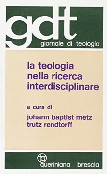 teologia nella ricerca interdisciplinare