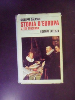 storia d\'europa 2 et moderna