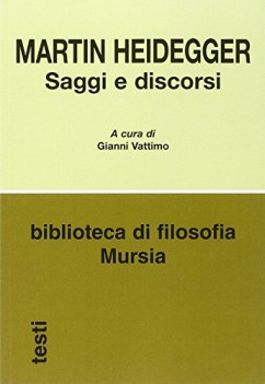 saggi e discorsi