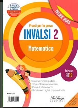 pronti per le prova invalsi 2 ITALIANO+MATEMATICA ne19