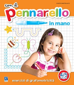 con il pennarello in mano 4/5 anni