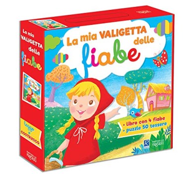 mia valigetta delle fiabe libro+puzzle 50 tessere