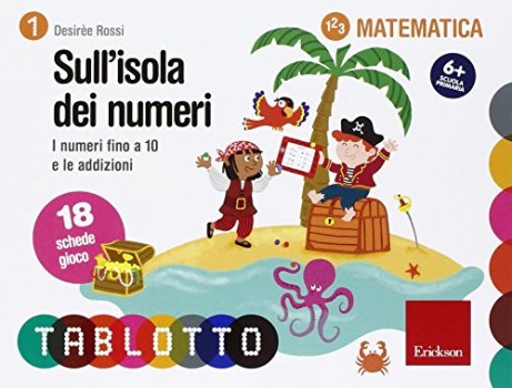 sull\'isola dei numeri i numeri fino a 10 e le addizioni