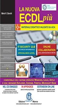 nuova ecdl pi it security 20 e online collaboration con cdrom