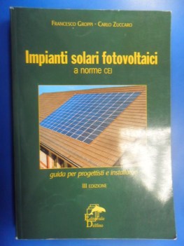 impianti solari fotovoltaici a norme cei