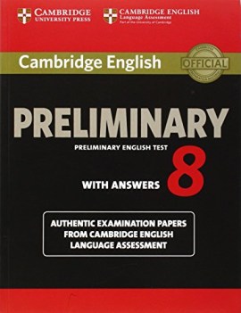 preliminary english test 8 con chiave inglese, grammatica