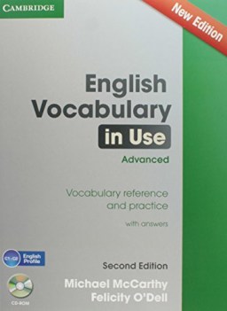 english vocabulary in use advanced +cd inglese, grammatica