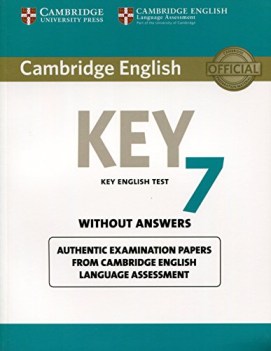 cambridge key english test 7 nokey inglese, grammatica