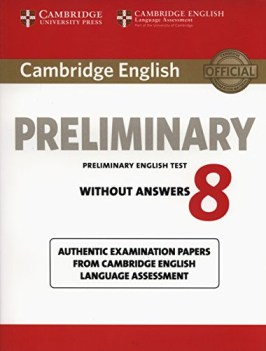 preliminary english test 8 senza chiave inglese, grammatica