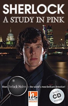 sherlock, a study in pink (hrpm) +cd inglese, antol.e lett.