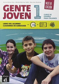 gente joven 1 +cd +eb spagnolo, grammatiche