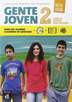 gente joven 2 +cd +eb spagnolo, grammatiche