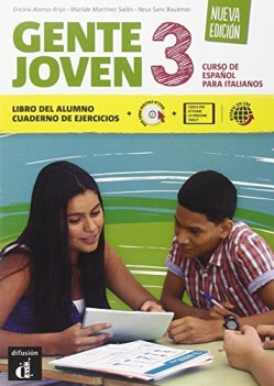 gente joven 3 +cd +eb spagnolo, grammatiche