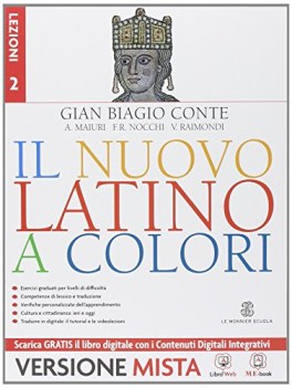 nuovo latino a colori, lezioni 2 +eb latino, gramm.sint.eserc.