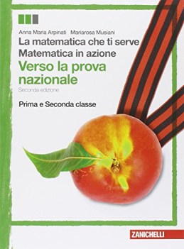 matematica in azione prova x 1 e 2 matematica sc.media