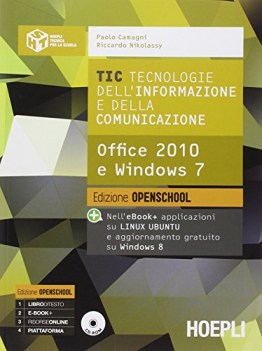 tic tecnologie informazione office 2010 windows 7 +cdrom