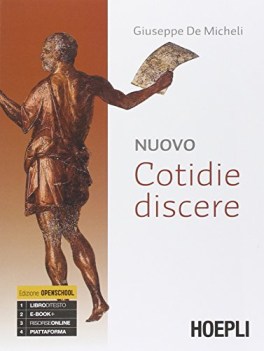 nuovo cotidie discere, grammatica latino, gramm.sint.eserc.