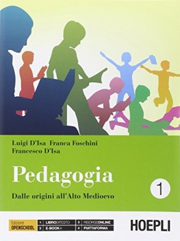 pedagogia, dalle origini all\'alto medio psicol.,pedag.,didattica