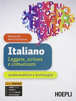 italiano, leggere scrivere +letture italiano, gramm. sup.