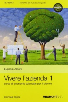 vivere l\'azienda 1 (2t) +eb diritto,economia,finanze