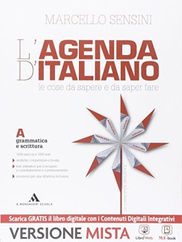 agenda di italiano (4t) +eb italiano, gramm. sup.