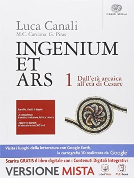 ingenium et ars 1 +eb latino, antologia tr.