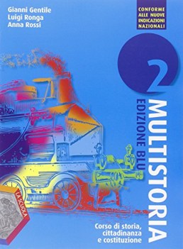 multistoria 2 ed.blu +eb +dvd storia scuola media