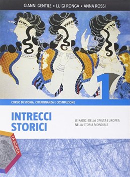 intrecci storici 1 +eb +dvd storia biennio lic e 1 mg