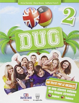 duo inglese tedesco 2 libri vacanze