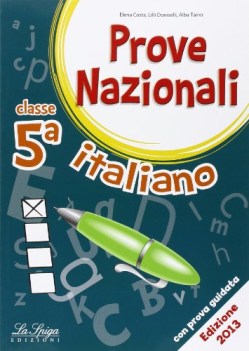 prove nazionali italiano x 5 elem. parascol.elementare