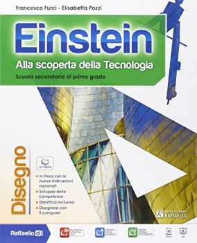 einstein, disegno +tavole +cd educazione tecnica