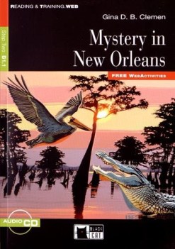 mystery in new orleans +cd inglese, antol.e lett.