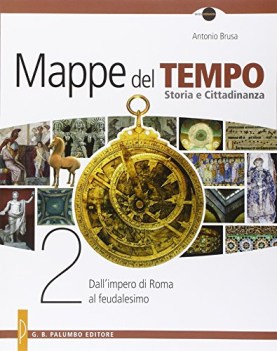 mappe del tempo 2 +dvd geografia ginn.e lic.sc.