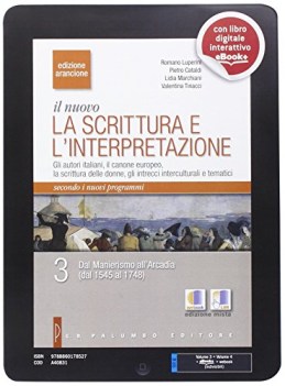 scrittura e l\'interpret.aranc.2011 3+4 italiano, letteratura