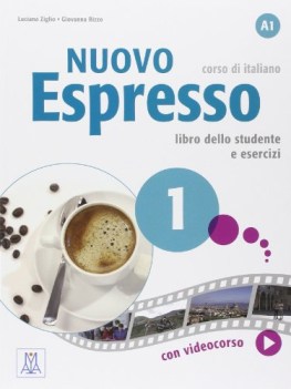 nuovo espresso 1 +dvd italiano per stranieri