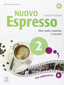 nuovo espresso 2 +dvd italiano per stranieri