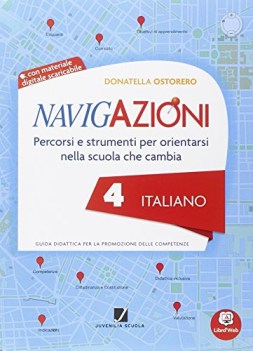 navigazioni italiano 4 + cdrom guida didattica