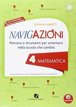 navigazioni matematica 4 fcNO PRENO +cdrom guida didattica