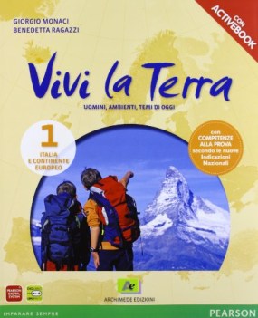 vivi la terra 1 +activebook geografia sc.media